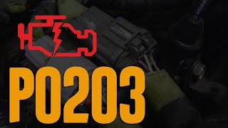 OBD Code p0203 Guide to Repair