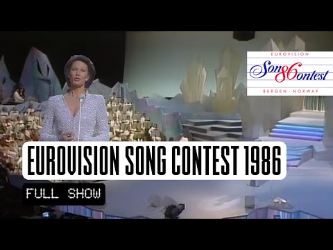 EUROVISION SONG CONTEST 1986 FULL SHOW #EUROVISION - NEW GRAPHICS