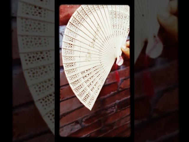 Vídeo relacionado con Guyode Abanico Negro, Encaje Abanicos Personalizados, Plástico Abanicos Originales, Duradero Abanico Pequeño, Estampado Dorado Abanicas de Boda para Bailes y Espectáculos de Bodas