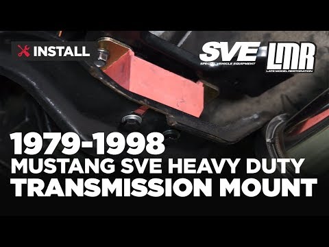 1979-1998 Mustang SVE Heavy Duty Transmission Mount - Review & Install