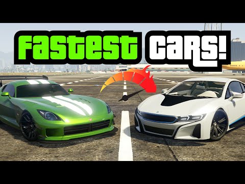 GTA 5 - Top 10 FASTEST CARS For Top Speed In 2025