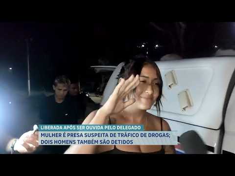 RUTIELI (VIUVA DE ARÍ PORCO) É PRESA SUSPEITA DE TRÁFICO DE DROGAS; DOIS HOMENS TAMBÉM SÃO DETIDOS