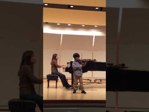 Eric Group Recital Suzuki Book 2 Minuet Boccherini