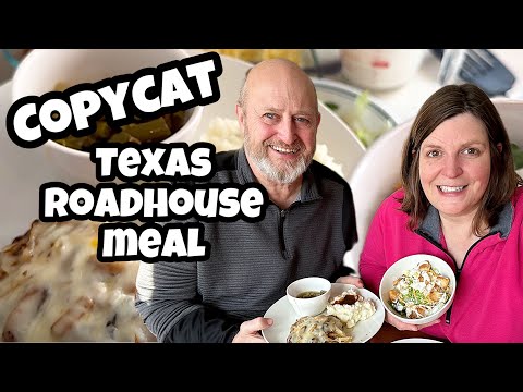 Copycat Recipe: Texas Roadhouse Roadkill Steak and ALL the Sides!!