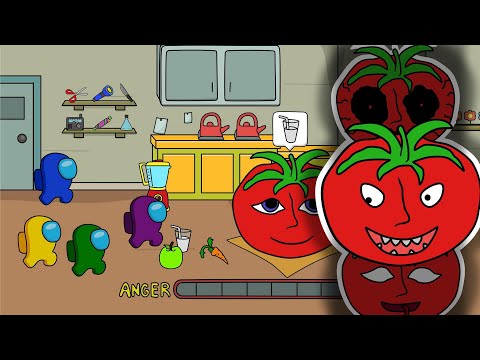 AMONG US vs MR TOMATOS || kiwis ANIMATION