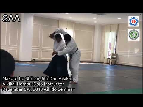 Saudi Aikido Association - Makoto Ito Shihan Seminar 2018