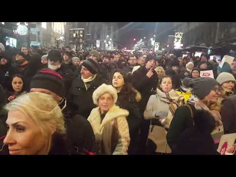 20190126 - 8. Beogradski protest "#1od5miliona# - 8th Belgrade protest "#1of5million"