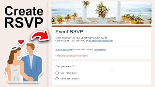 How To Create RSVP Link For Wedding (Step By Step)