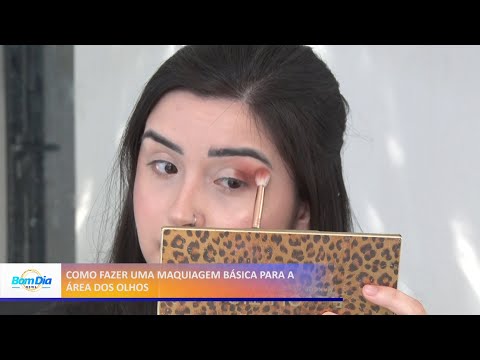 Como fazer uma maquiagem básica para a área dos olhos 17 05 2021