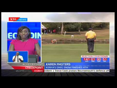 Will Besseling from Netherlands wins the inaugural KCB Karen Masters Golf Championships