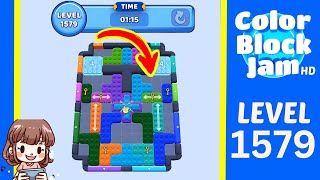 Solusi Level 1579 Color Block Jam