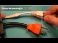 How to Fix a Broken Electrical Cord / Wire 