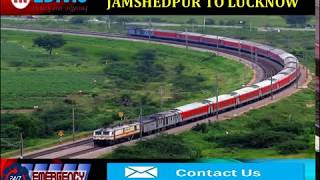 Book Nominal Charges Train Ambulance Services in Jamshedpur by Medivic