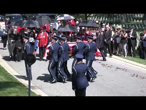 AFNow - Brig Gen Charles E. McGee Arlington National Cemetery Interment