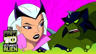 Gwen and Charmcaster Unite | Where the Magic Happens | Ben 10: Ultimate Alien | Cartoon Network