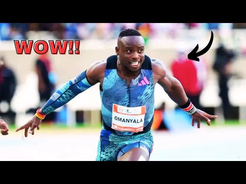 Ferdinand Omanyala Epic 4x100m Relay Final || National Championship 2023