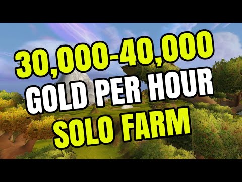 WoW Gold Guide | 30,000-40,000 Gold Per Hour | Solo Farm (8.3)