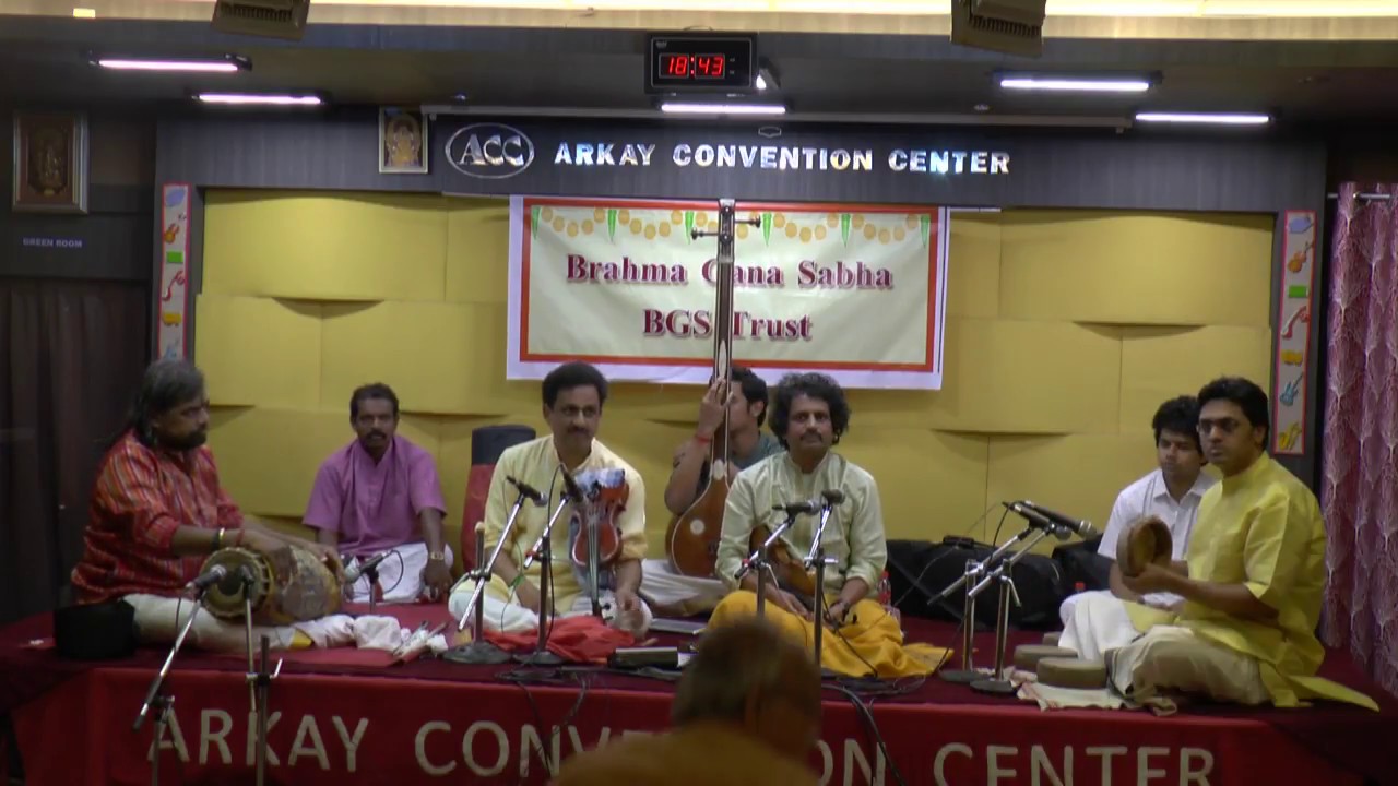 Brahma Gana Sabha(regd) & BGS Trust - Mysore Brothers Violin Duet