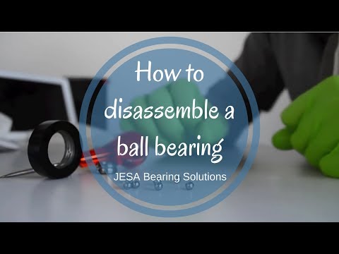How to disassemble a ball bearing - full LENGTH