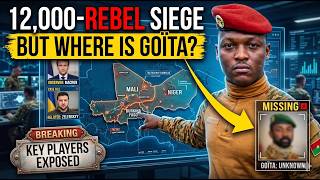 THE HORRIFYING TRUTH Behind Goïta's Disappearance & The 12,000-Rebel Siege: Traoré Speaks Out!