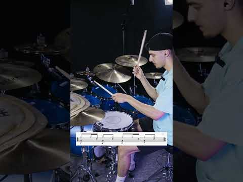 Latin drum beat lesson (beginner) ! #drums #drummer