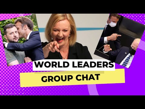 If World leaders had group chat 2023 (France, UK, USA, Ukraine)
