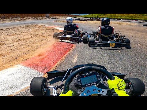 FROM P13 TO THE WIN! - AMP Winter 4 Cycle Karting League Round 6 (Frank Layout)