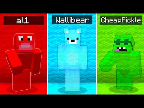 Extreme ONE COLOR Hide and Seek in Minecraft...