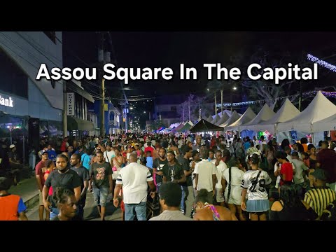 New Year’s Day in Saint Lucia 🇱🇨 (Assou Square) | Culture & Tradition