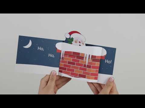 Ho Ho Ho! Holiday Pop-Up Cards - Set of 8