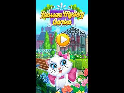 Новая увлекательная игра три в ряд 2018 - Blossom Mystery Garden