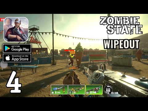 Zombie State: Rogue-like FPS - WIPEOUT - Gameplay (Android,IOS) Part 4 - YouTube