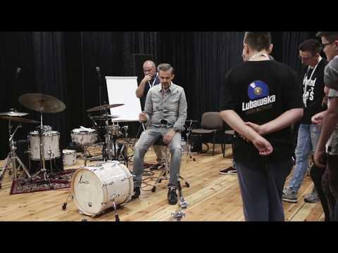 Soundela 2018 - warsztaty muzyczne - klasa perkusji - Maciej Gołyźniak - Wojtek Deręgowski