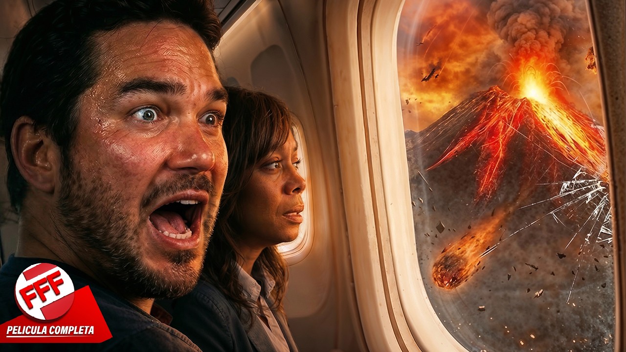 SIN ESCALAS HACIA EL INFIERNO | Avión contra Volcán | Película Completa de DESASTRES en Español