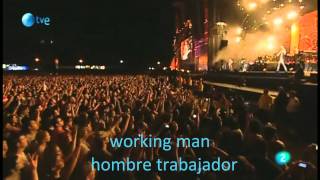BON JOVI Work for the Working Man (Subt. Ingles - Español)