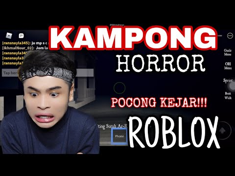 ROBLOX❗️| KAMPONG HORROR‼️| KENE KEJAR DENGAN POC0NG😭‼️ PART1