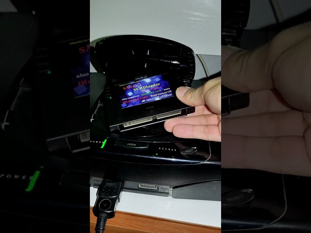 Vídeo relacionado con Retrotech Solo en Saturn Saroo HD Loader 110 Juegos en 1 Carrito Flash de 64 GB