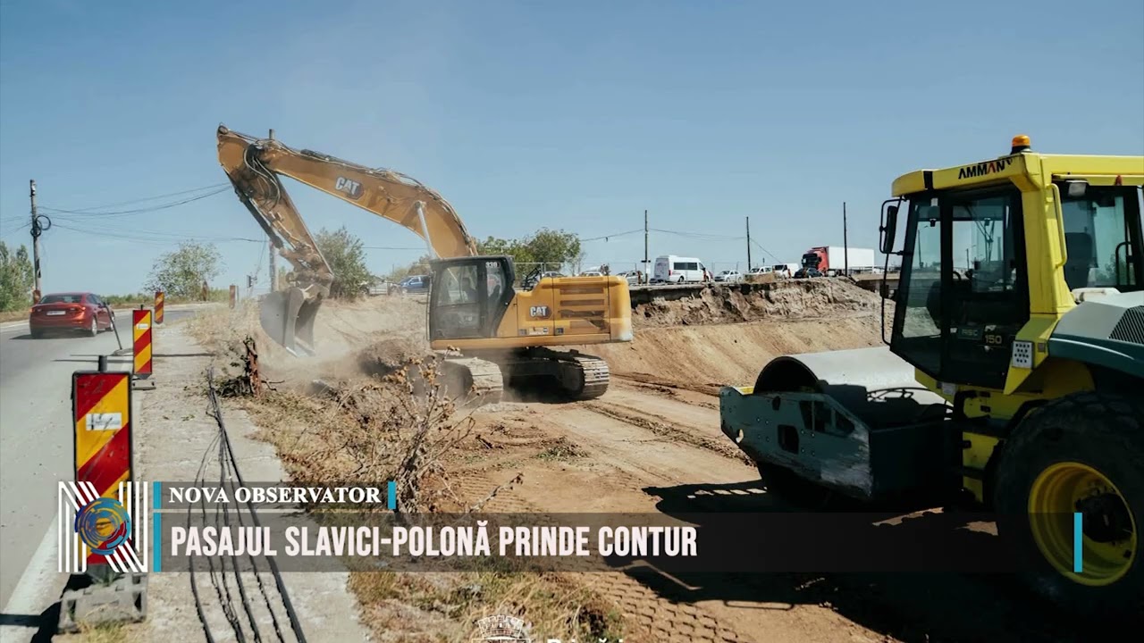 Pasajul Slavici-Polonă prinde contur