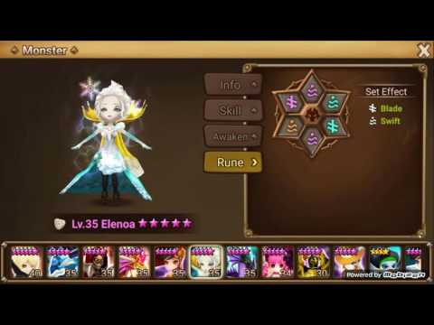 Summoners War: Elenoa The Light Polar Queen
