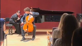 Jonathan Gerstner & Kaoruko Takagi : J.Brahms Cello Sonata No.2 Op.99, 3. movement