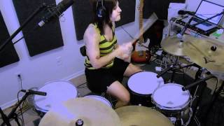 No Doubt Sunday Morning drum cover by Erin Jeffreys - Elyse Therose