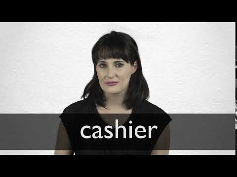 How to pronounce CASHIER in British English