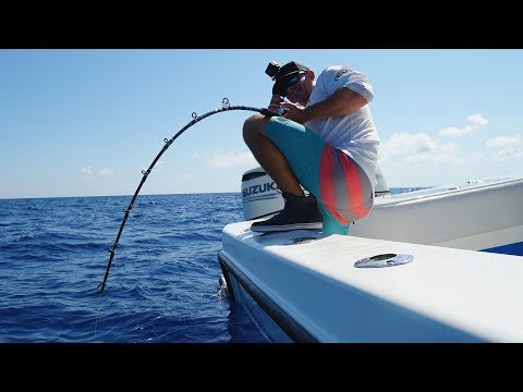 MAN Vs. Deep Sea GIANTS... Amberjack Fishing -( Key West, Florida)