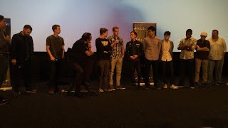 STANFORD PRISON EXPERIMENT w/writ Tim Talbott, dir Kyle Patrick Alvarez, Cast, & Dr. Philip Zimbardo video