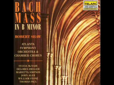 J.S. Bach:  "Dona Nobis Pacem" from MASS in b minor, BWV 232 (Robert Shaw conducts)