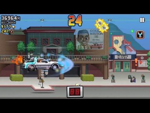 Jetpack Joyride Back to the Future 46,137 Run
