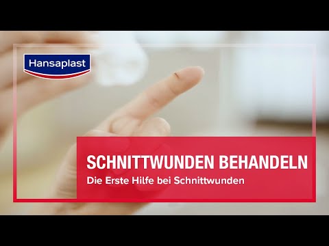 Erste Hilfe - Schnittwunden richtig behandeln | Hansaplast