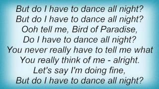 Leonard Cohen - Do I Have To Dance All Night Lyrics