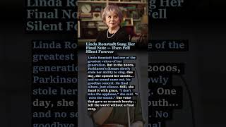 Linda Ronstadt Sang Her Final Note — Then Fell Silent Forever #trending