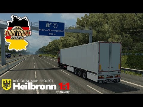 ETS2 - RMP: Heilbronn 1:1 🚚 Von Weinsberg nach IIsfeld auf der A81 🔵 #854 Euro-Tour